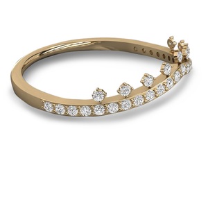 Anillo de diamantes para mujer en India Anillo de diamantes certificado por IGI para mujer a precio al por mayor Clasificación más alta - Product Image 2