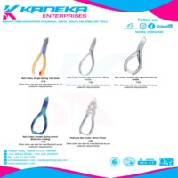 Coupe-ongles professionnel en acier inoxydable de haute qualité, coupe-cuticules de qualité chirurgicale, Kaneka Enterprises, manucure, pédicure
