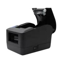 58mm POS térmica impresora de recibos de Serie USB LAN diente azul