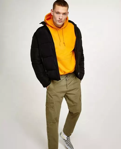 2022 personnalisé hommes femmes survêtement à capuche bouffée impression sweat avec conception doublée tricoté méthode de tissage taille personnalisée - Product Image 5