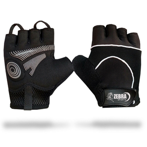 Gants de cyclisme personnalisés, accessoires de vélo, rembourré en Gel, sans doigts, 50 pièces - Product Image 4