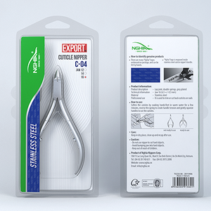 Ensemble de soins des ongles C-04 professionnel NGHIA haute qualité 12-14-16 pinces à mâchoires à cuticules en acier inoxydable ensemble de manucure et de pédicure Viet - Product Image 1