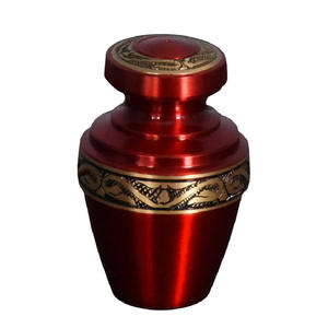 Wholesale Price Luxurious Funeral Memorial <b>Urn</b> Shiny Silver Color Latest Arrival Adult Cremation <b>Urn</b> for Pet and Human - Product Image 4