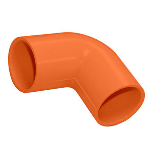 Coude d'inspection en PVC rigide flexible de taille 20 mm, matériau UPVC - Product Image 1