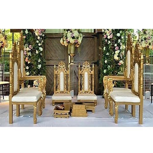 เก้าอี้วิวาห์แบบฮินดูที่ดีที่สุด เก้าอี้ไม้สำหรับพิธีวิวาห์แบบกูร์จาร์ราติ เก้าอี้มานดาปสำหรับงานแต่งงานแบบอินเดีย เก้าอี้มานดาปสำหรับพิธีแต่งงานในออสเตรเลีย - Product Image 1