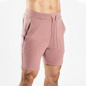 Mens Cotton Casual Fleece <b>Shorts</b> With <b>Zipper</b> Pockets Jogger Athletic Workout Gym Fitness Sweat <b>Shorts</b> Wholesale Price For Man - Product Image 1