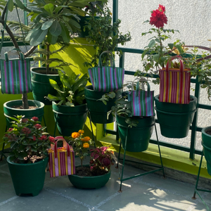 Logo tùy chỉnh tái chế Nylon nữ ly hợp kép xử lý nhỏ phong cách cổ điển dây kéo đóng cửa sọc trang trí sử dụng ngoài trời - Product Image 1