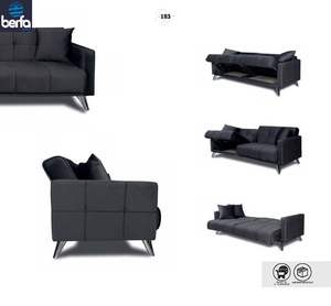 Modern Luxury Extendable Reclining Convertible Sofa Bed Box Inflatable Fabric Corner Mechanism Living Room Home Hotel Use Berfa - Product Image 2