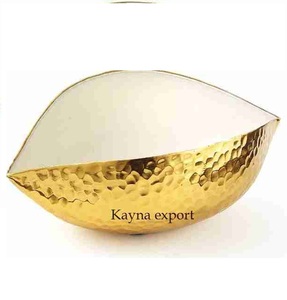 Bol en métal martelé artisanal jetable, style moderne et luxueux, certifié CE - Product Image 3
