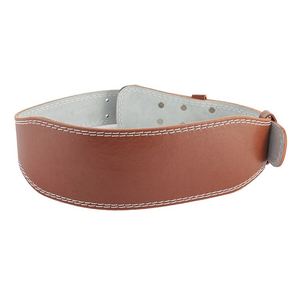 Fitness Heavy Duty Cowhide Leather Gym Belt Cinturón de levantamiento de pesas Mejor para levantamiento de pesas y ejercicio de Culturismo - Product Image 1
