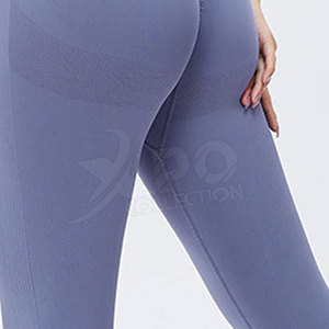 Legging tricoté décontracté pour femme de haute qualité, taille mi-haute, avec design AND1, sans couture, respirant, séchage rapide, idéal pour le fitness et la gym - Product Image 6