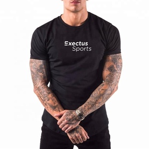 <b>No</b> Pain <b>No</b> Gain Workout T-Shirts for Men Quick-Dry Light and Breathable Gym Fitness Shirt with O-Neck and <b>Logo</b> Black - Product Image 2