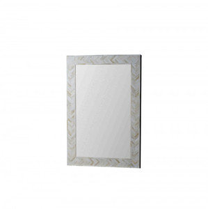 Bone Inlay <b>rectangular</b> <b>mirror</b> - Product Image 1