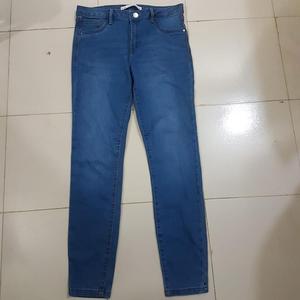 Avanzi di etichette originali di marca da donna <span class=keywords><strong>Jeans</strong></span> attillati da donna a vita alta Leggings in cotone 100% elasticizzato <span class=keywords><strong>Super</strong></span> morbido traspirante - Product Image 3