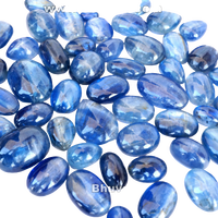 Pierre précieuse artisanale, cabochon, pierre en vrac, Kyanite, pierre polie, lot en gros, quantité en vrac, grossiste, fabricant