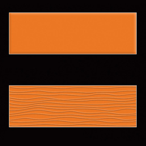 การออกแบบใหม่7.5X15เซนติเมตร75X150มิลลิเมตรกระเบื้องเซรามิกซูเปอร์สีขอบคลื่นขอบรถไฟใต้ดินกระเบื้อง - Product Image 3