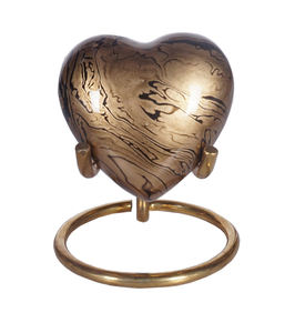 โกศหัวใจโลหะที่ระลึกสำหรับคนที่รักของที่ระลึกทางศาสนาของที่ระลึกที่ระลึกของดีไซน์โลหะ - Product Image 4