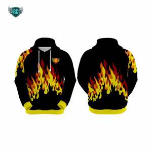 Sudadera con capucha con logotipo personalizado unisex, sudadera de invierno de poliéster 100%, ajuste de gran tamaño, longitud corta, patrón sólido, suministro al por mayor - Product Image 1