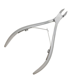Cortauñas Profesional de Acero Inoxidable con Doble Resorte para el Cuidado de Cutículas y Uñas de los Dedos, Herramienta para Etiquetado Privado SOS-35801 - Product Image 1