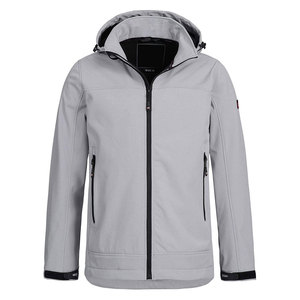 Waterproof Work Wear High Light Insulated Jacket With Hood Outdoor Quilted Jacket Windproof Breathable Men's Coat - Product Image 1