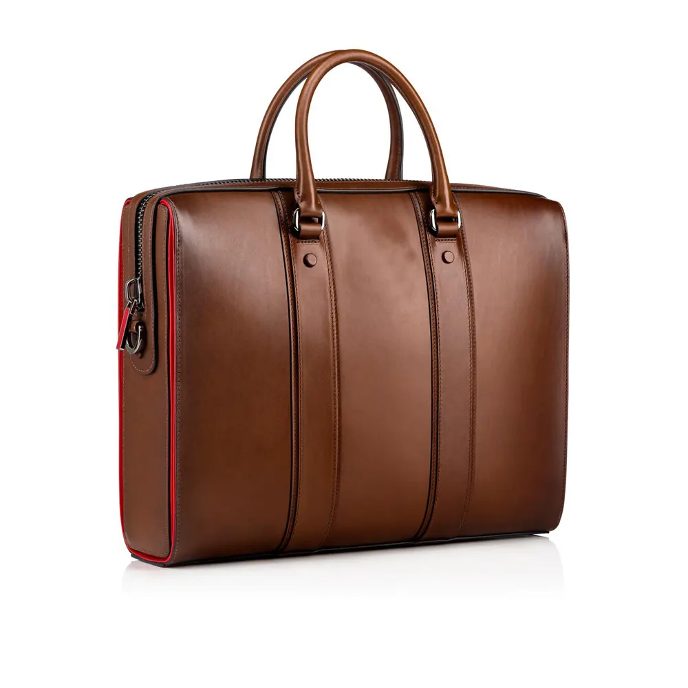 hot selling new designer full grain leather briefcases 2020 custom logo OEM Waterproof Business Crossbody men laptop Best Price