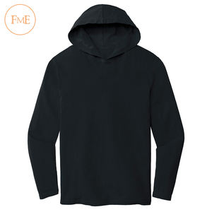 Sudaderas con capucha y bordadas personalizadas de algodón 100% para hombre para sudaderas de temporada de invierno - Product Image 6