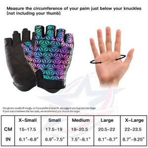 Gants de cyclisme unisexes demi-doigts en néoprène pour le sport Gants de vélo de route antidérapants de haute qualité pour les courses et les activités de plein air - Product Image 6