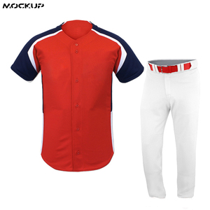 <b>Baseball</b> Uniform <b>Set</b> 100% Polyester <b>Baseball</b> Jersey <b>Set</b> Professional Wholesale <b>Baseball</b> Uniform <b>Set</b> - Product Image 5