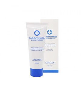 Crème pour les mains Aspasia Centella Ceramide Beurre de karité Hydratante Nourrissante Apaisante Anti-âge Réparatrice 100ml OBM - Product Image 1