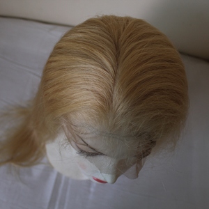 ผมสีบลอนด์ที่สวยงามวิกผมมนุษย์มือน้ำขึ้นน้ำลง100% มนุษย์,ขายส่งธรรมชาติ613ยาวบ๊อบวิกผม150% ความหนาแน่นสีบลอนด์ - Product Image 6