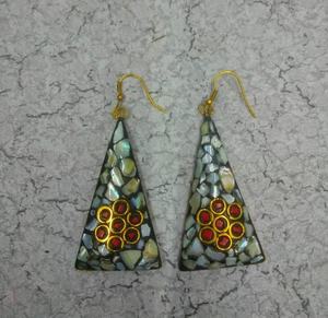 Huggie-pendientes con diseño de circón para mujer, modelos de joyería de Arabia 2023, fotos de pequeño oro rosa, regalo de Fiesta blanco a la moda - Product Image 3