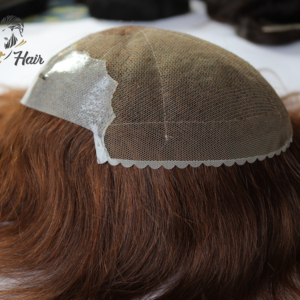 Luvin Q6 — système de remplacement cheveux français, et Patch cheveux en PU pour hommes - Product Image 1