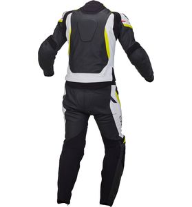 Combinaison de moto en cuir de couleur vive Équipement de moto de course Vêtements en cuir durables avec des conceptions personnalisées pour le style et la performance - Product Image 2