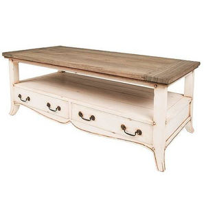Mesa de centro de madera moderna Shabby Chic con altura ajustable y tamaño personalizado Garantía de 3 años para uso doméstico en la sala de estar - Product Image 1