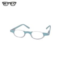 Gafas de Lectura Populares para Mujer, Diseño Redondo y Pequeño con Media Montura