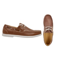 Nouvelle mode lacets bateau chaussures hommes casual chaussures mocassins chaussures