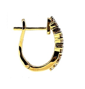 Offre Spéciale produits mode 18k or Boucle D'oreille Diamant Ensemble De Bijoux En Argent Boucle D'oreille Cristal Mini Femmes Boucle D'oreille - Product Image 3