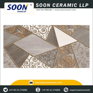 Blue Porcelain Wall Tiles 250x500mm Rustic Design Outdoor Use Non-Slip Acid-Resistant - Product Image 3
