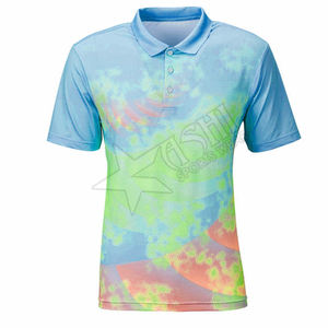 Vêtements de sport de tennis personnalisés de haute qualité pour hommes dernière conception chemise de tennis sublimée respirant coton polyester grande taille Option - Product Image 5