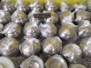 BRASS RAKU PET PAW PRINTED PET CREMATION URN <b>FUNERAL</b> <b>SUPPLIES</b> - Product Image 4