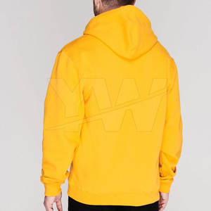 Sweat à capuche épais de rue 100% coton pour hommes Logo personnalisé Logo brodé surdimensionné Impression numérique Techniques de lavage bouffées Long polaire - Product Image 3