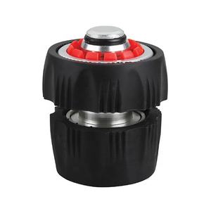 Garden Aluminum 5/8" Durable <b>Quick</b> <b>Connector</b> with Stop for Outdoor Garden Irrigation - Product Image 1