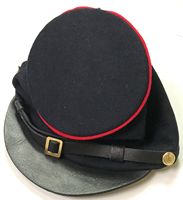 Visera Personalizable de Alta Calidad con Diseño Confederado Estadounidense CS OEM, Gorras Kepi Unisex de Reproducción Americana
