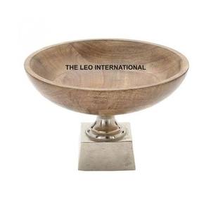 Tazón chapado en oro de forma redonda de Metal de latón, tuerca para servir comida, aperitivos, superventas, cuenco decorativo para el hogar de alta calidad - Product Image 6