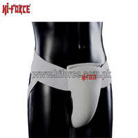 Protège-entrejambe personnalisé pour femmes, arts martiaux, boxe, MMA, sparring, cuir PU, absorption des chocs, WTF TKD