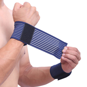 Muñequeras de neopreno transpirables ligeras Nuevo diseño unisex para ejercicio de gimnasio de levantamiento de pesas - Product Image 4