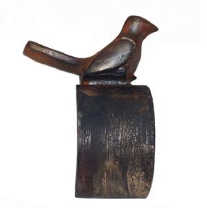 Anneau de serviette en métal, anneau de serviette décoratif en forme d'oiseau, anneau de serviette design, anneau de serviette à motif d'oiseaux, porte-serviettes élégant - Product Image 1