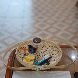 Cesta de bambú hecha a mano para guardar ropa, producto nuevo, hecho en Vietnam - Product Image 3