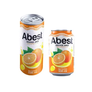 High Quality Soft Drink Cans 330ml Customize Fruit Juice Flavour Fruit High Quality Fruit & Vegetable Juice