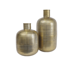 Vase à fleurs au look traditionnel moderne élégant personnalisé fait à la main en laiton Antique décoratif classique élégant - Product Image 3